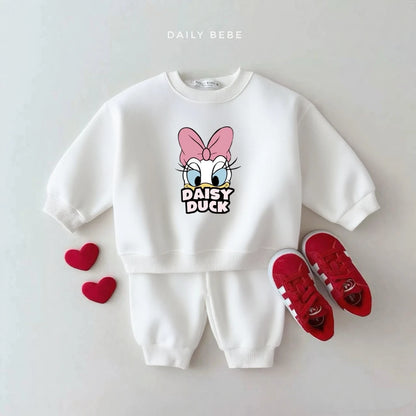 Disney Sweatshirt & Pants Set - 100% Cotton