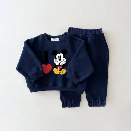 Mickey Sweatshirt Set - 100% Cotton