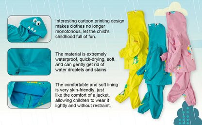 Waterproof Winter Rain Suit Set