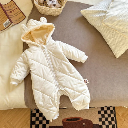 Soft Cotton Warm Winter Romper