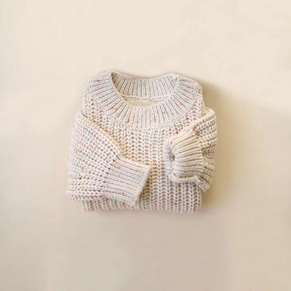 100% Cotton Chunky Knit Baby Sweater