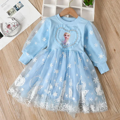 Elsa Princess Dress