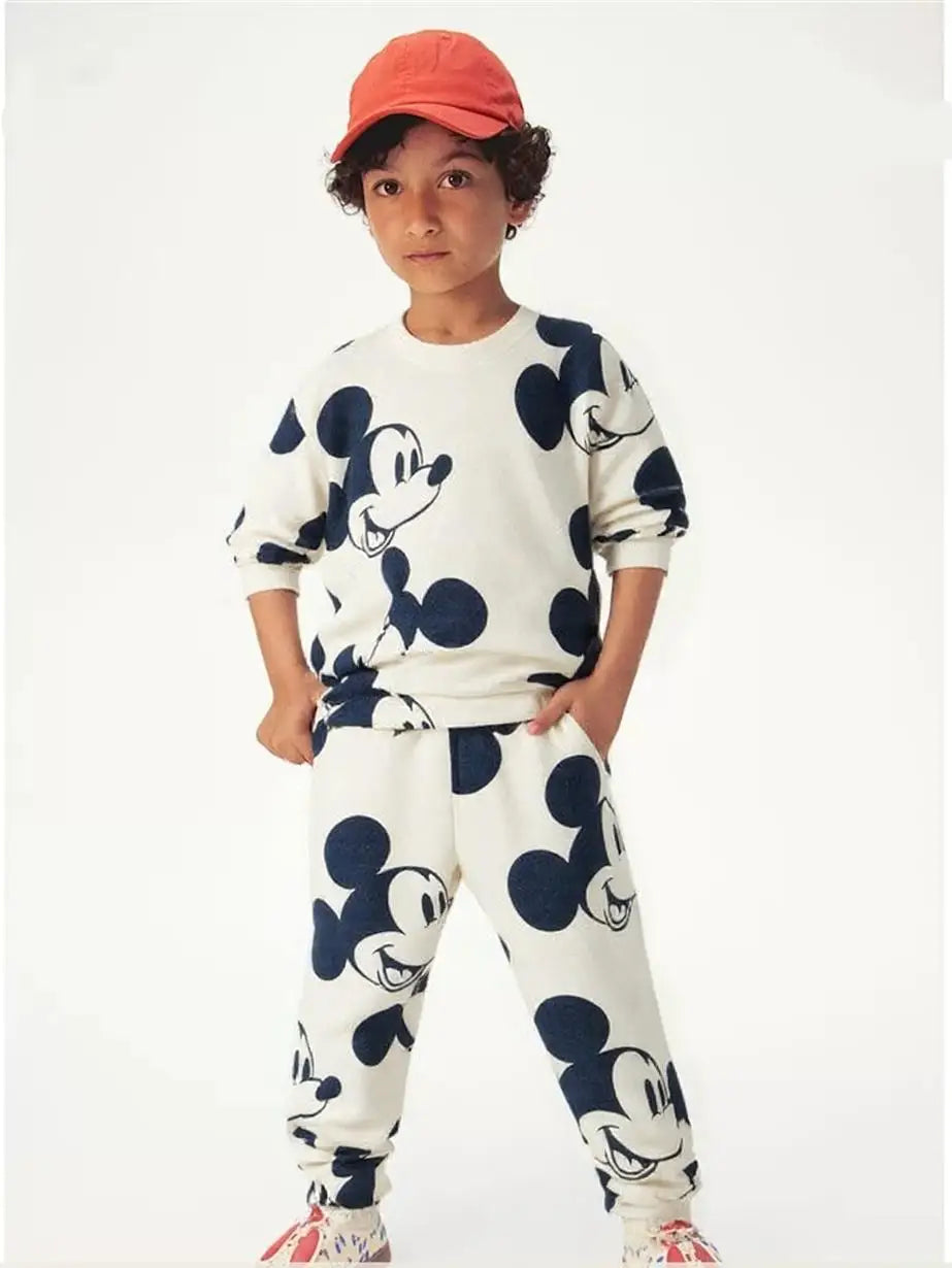 Disney Sweatshirt & Pants Set - 100% Cotton