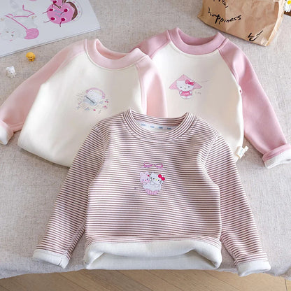 Velvet Thickened Warm Top