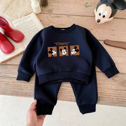 Disney Sweatshirt & Pants Set - 100% Cotton