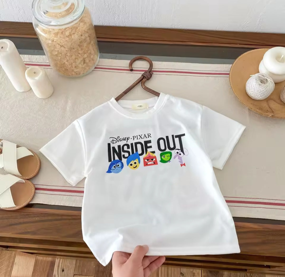 Pixar Inside Out Pure Cotton T-Shirt and Shorts Set
