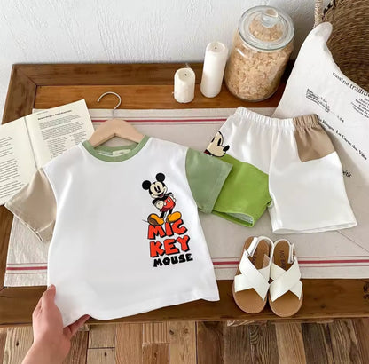 New Mickey Mouse T-Shirt & Shorts