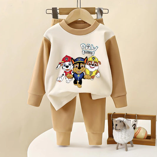 Sweatshirt & Pants Set - 100% Cotton