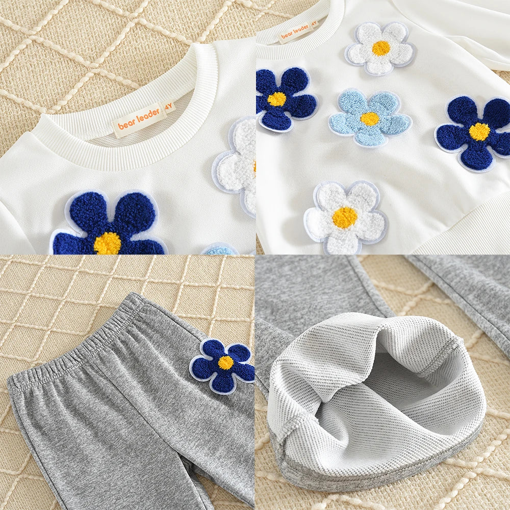 Long Sleeved Top with Pants Set