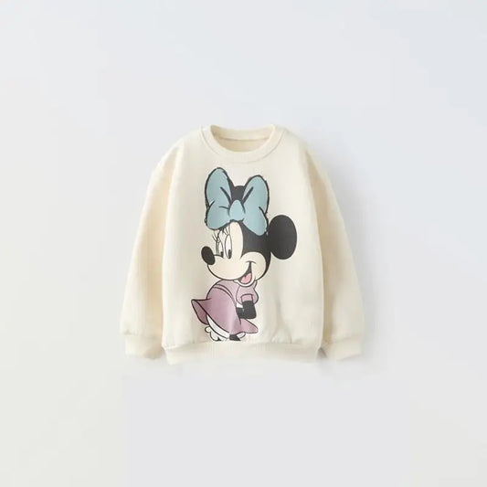 Comfortable Cartoon Cotton Sweatshirt
