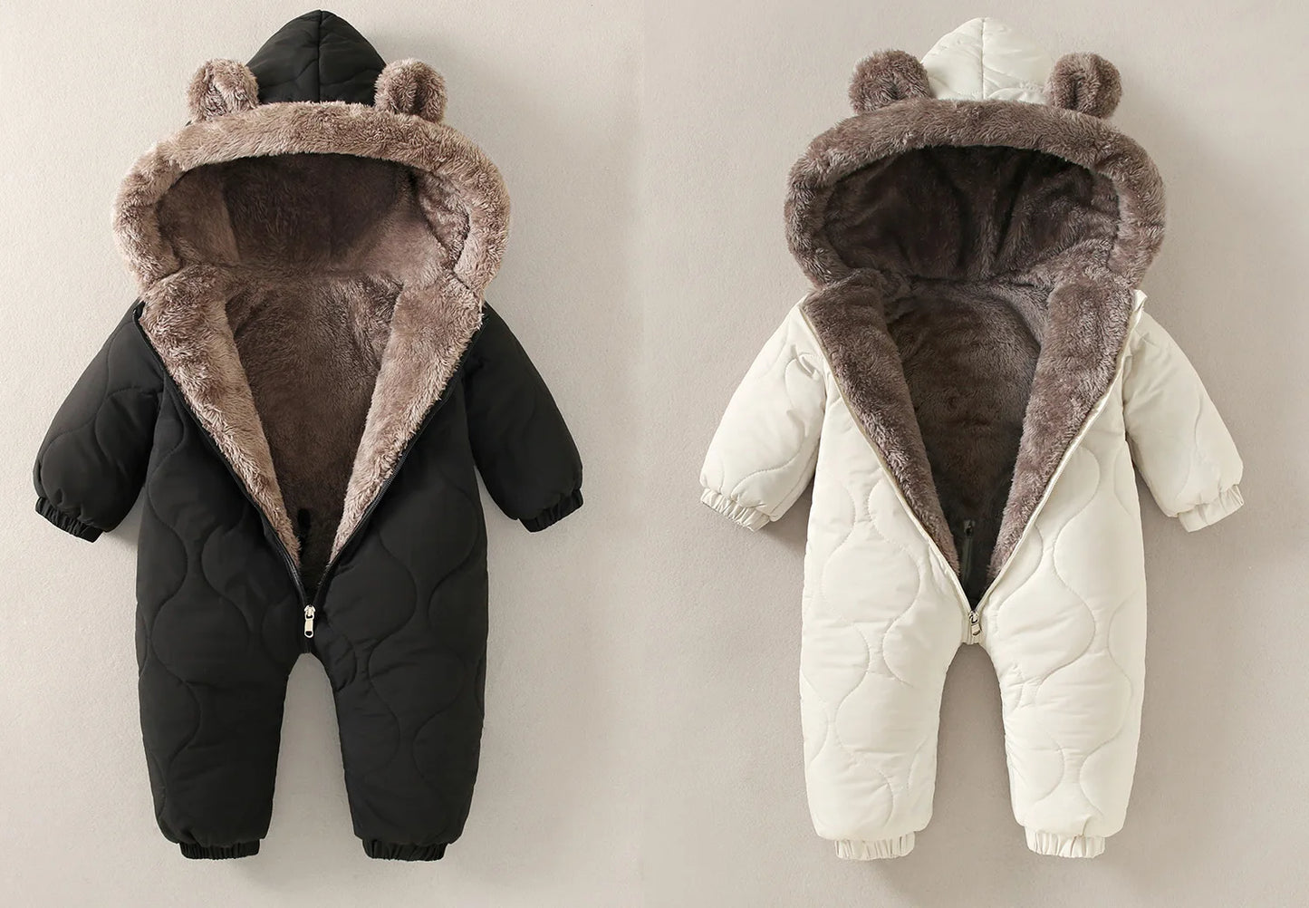 Winter Romper With Soft Lining
