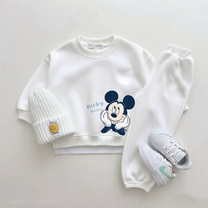 Disney Sweatshirt & Pants Set - 100% Cotton