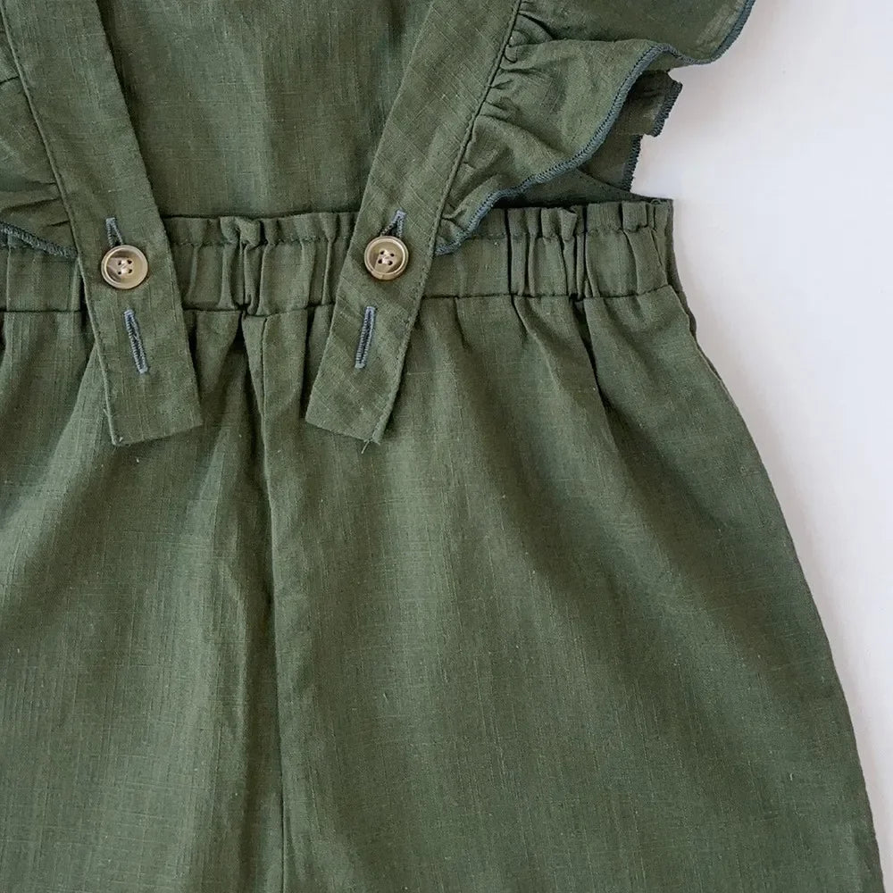 Sleeveless Square Neck Jumpsuit