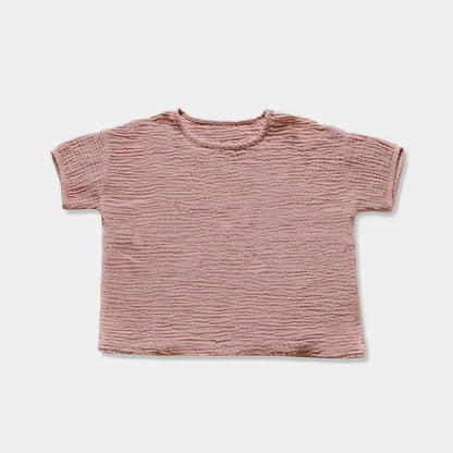 Summer 100% muslin cotton Shirt & Shorts Set – Light and Breezy!