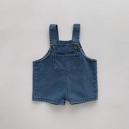 Tee & Denim Overall Outfit