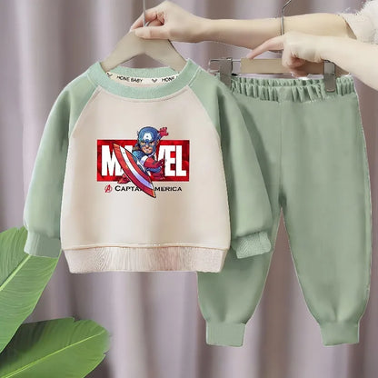 Captain America Sweatshirt & Pants Set