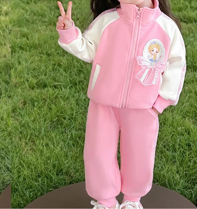 New Princess Elsa Soft Cotton 2-Piece Set