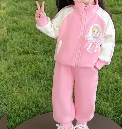 New Princess Elsa Soft Cotton 2-Piece Set