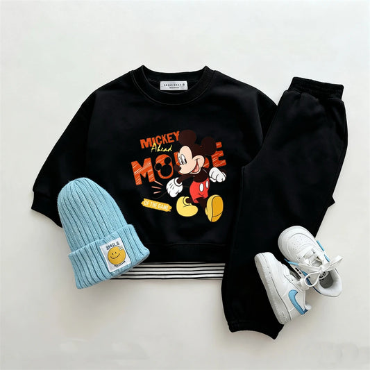 Disney Sweatshirt & Pants Set - 100% Cotton