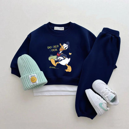 Disney Sweatshirt & Pants Set - 100% Cotton