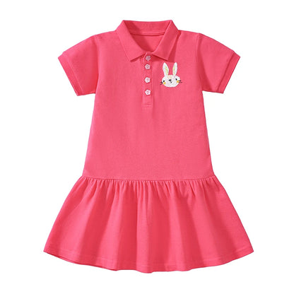 Rabbit 100% Cotton Summer Dress