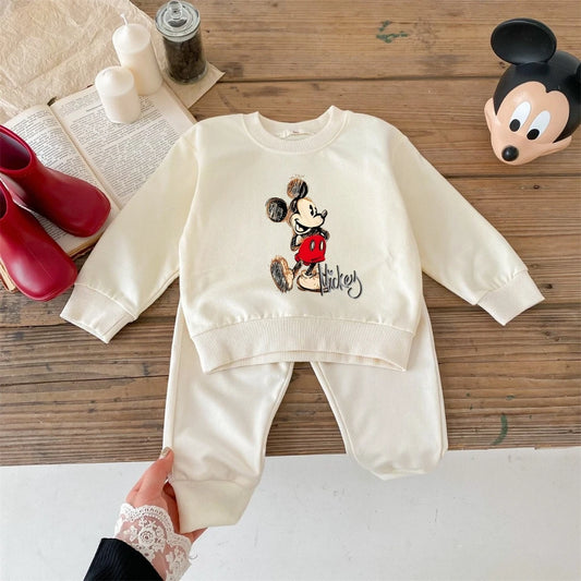 Disney Sweatshirt & Pants Set - 100% Cotton