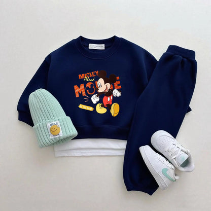 Disney Sweatshirt & Pants Set - 100% Cotton
