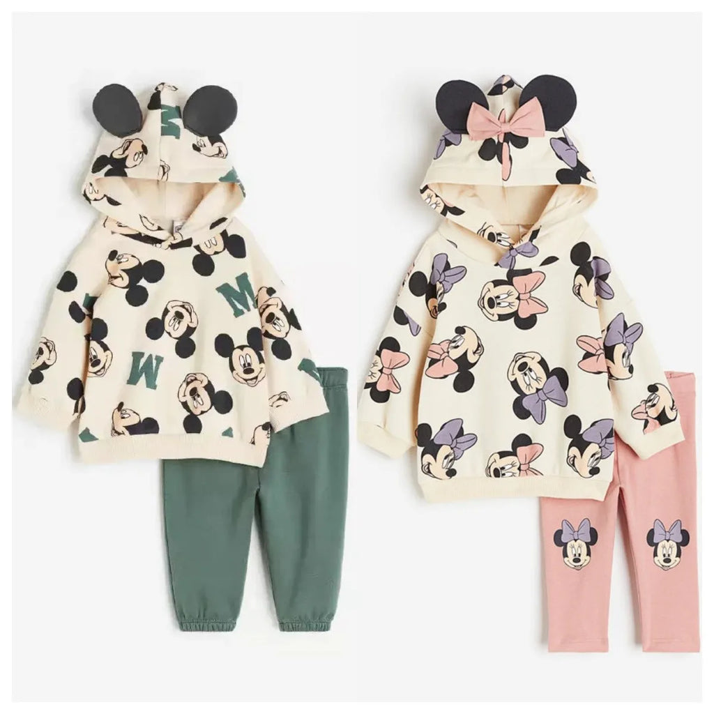100% Cotton Mickey & Minnie Mouse Set 🐭