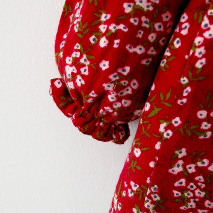 Flower Collar Bow Dress