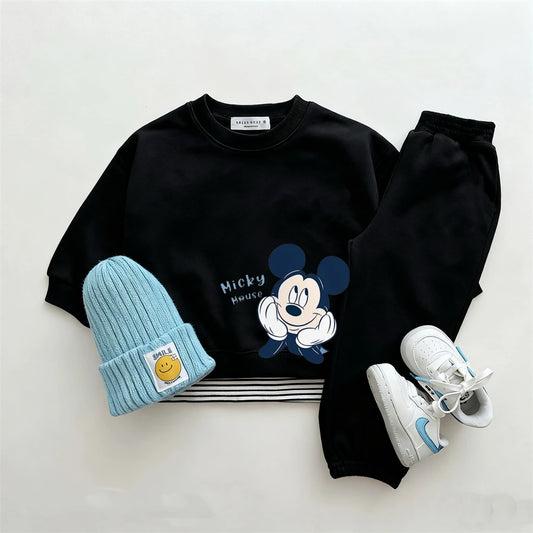 Disney Sweatshirt & Pants Set - 100% Cotton