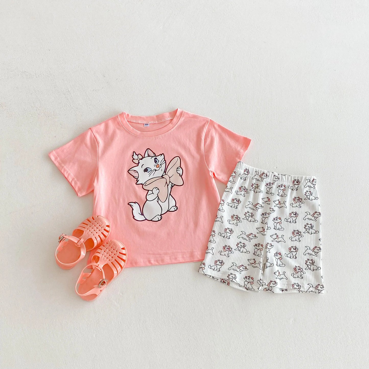 Disney 100% Cotton T-Shirt and Shorts Set