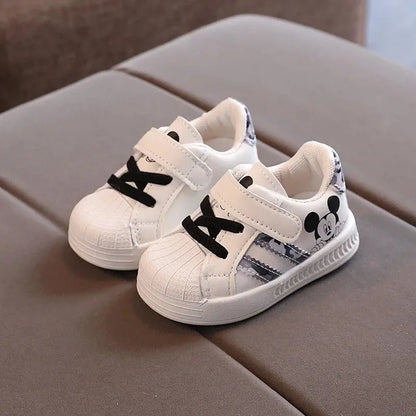 White Disney Mickey Mouse Sneakers