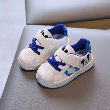White Disney Mickey Mouse Sneakers