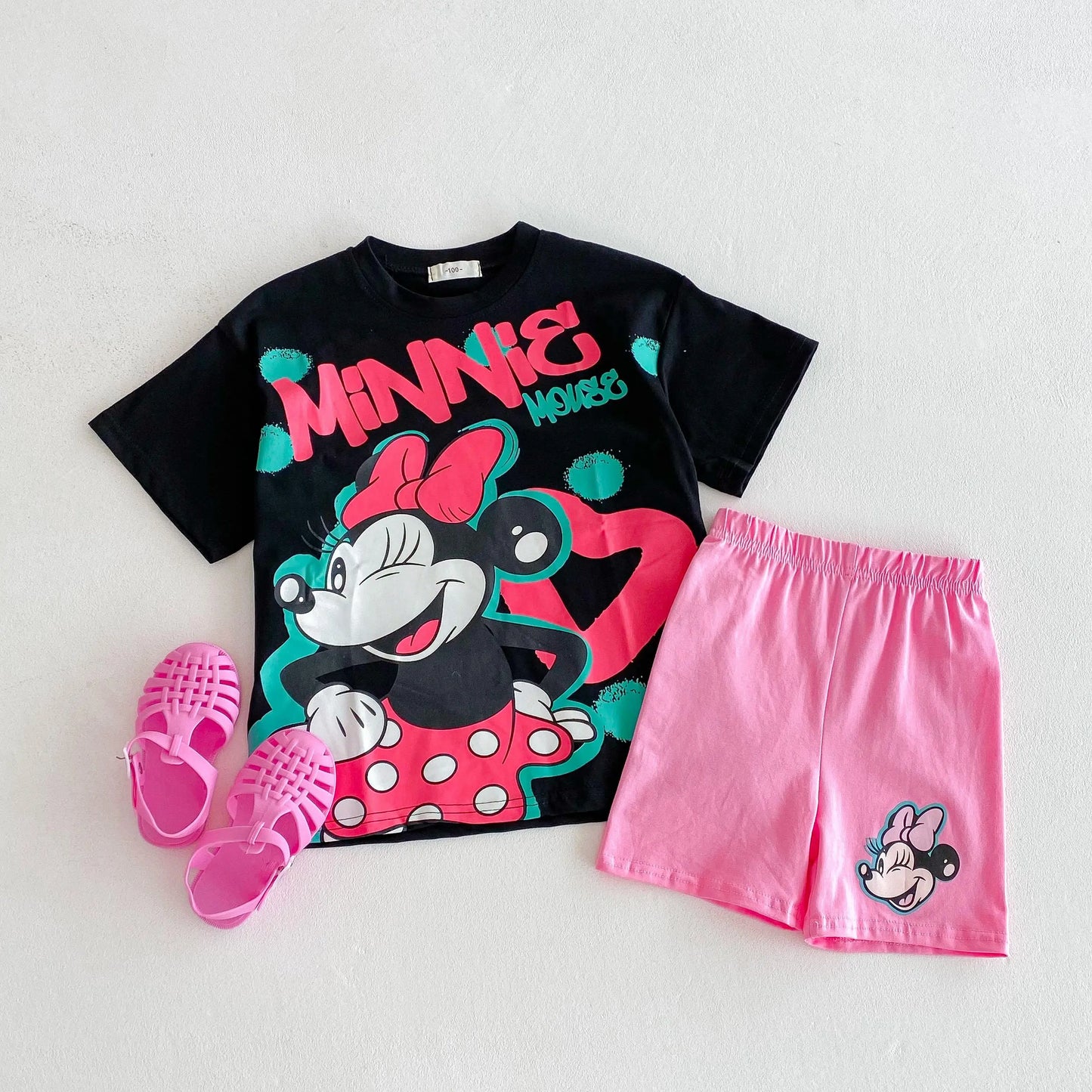 Disney 100% Cotton T-Shirt and Shorts Set