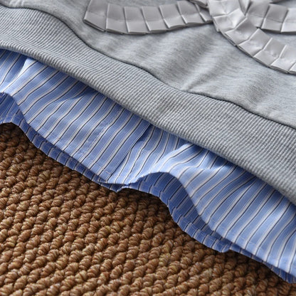 Bow Top & Pants Casual Two-piece Set