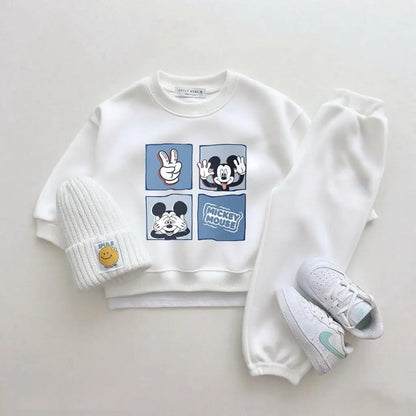Disney Sweatshirt & Pants Set - 100% Cotton