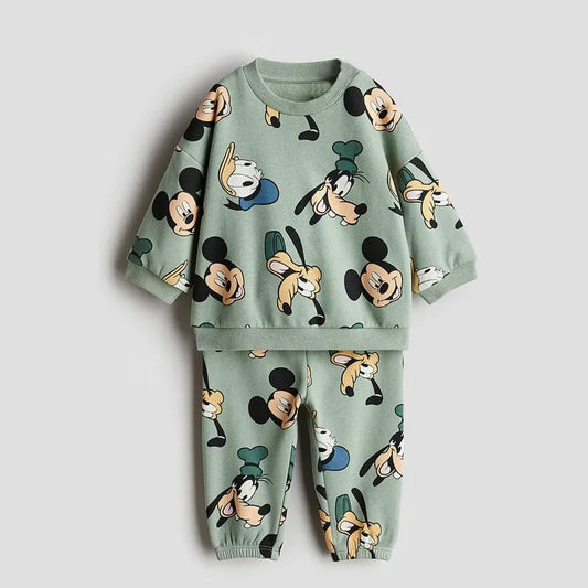 Mickey Mouse Sweatshirt & Sweatpants Set