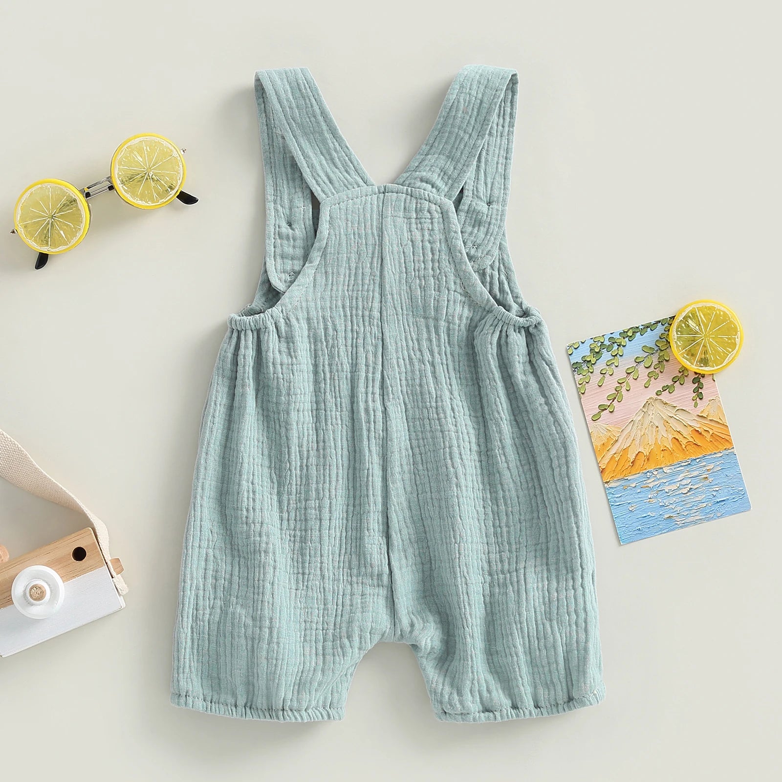 100% Cotton Overall with Straps & Pockets