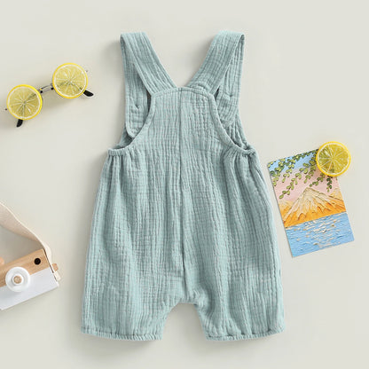 100% Cotton Overall with Straps & Pockets