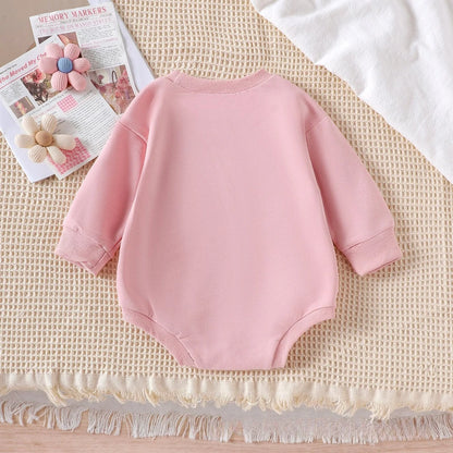 Knitted Flower Sweet and Cute Jumpsuit