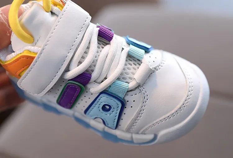 Durable PU Leather Breathable & Lightweight Sneakers