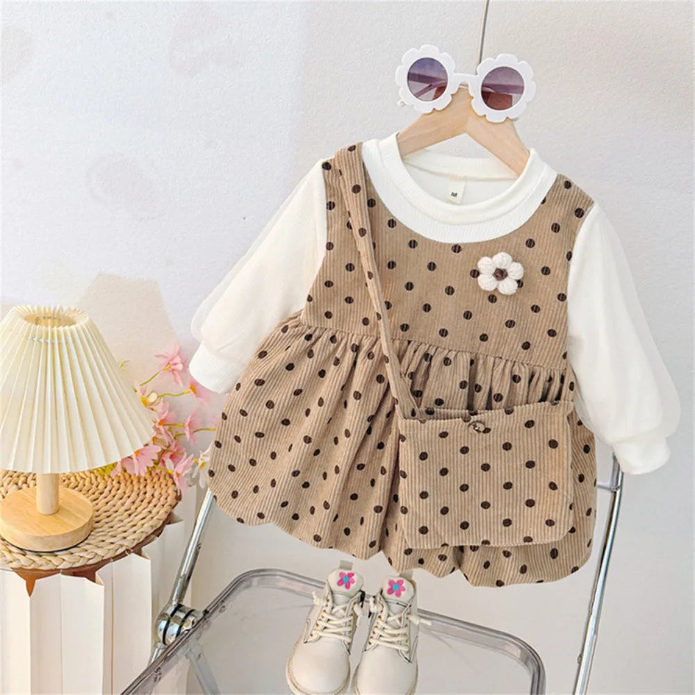 Polka Dot Sweet Dress & Bag