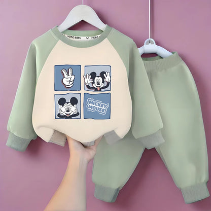 Sweatshirt & Pants Set - 100% Cotton