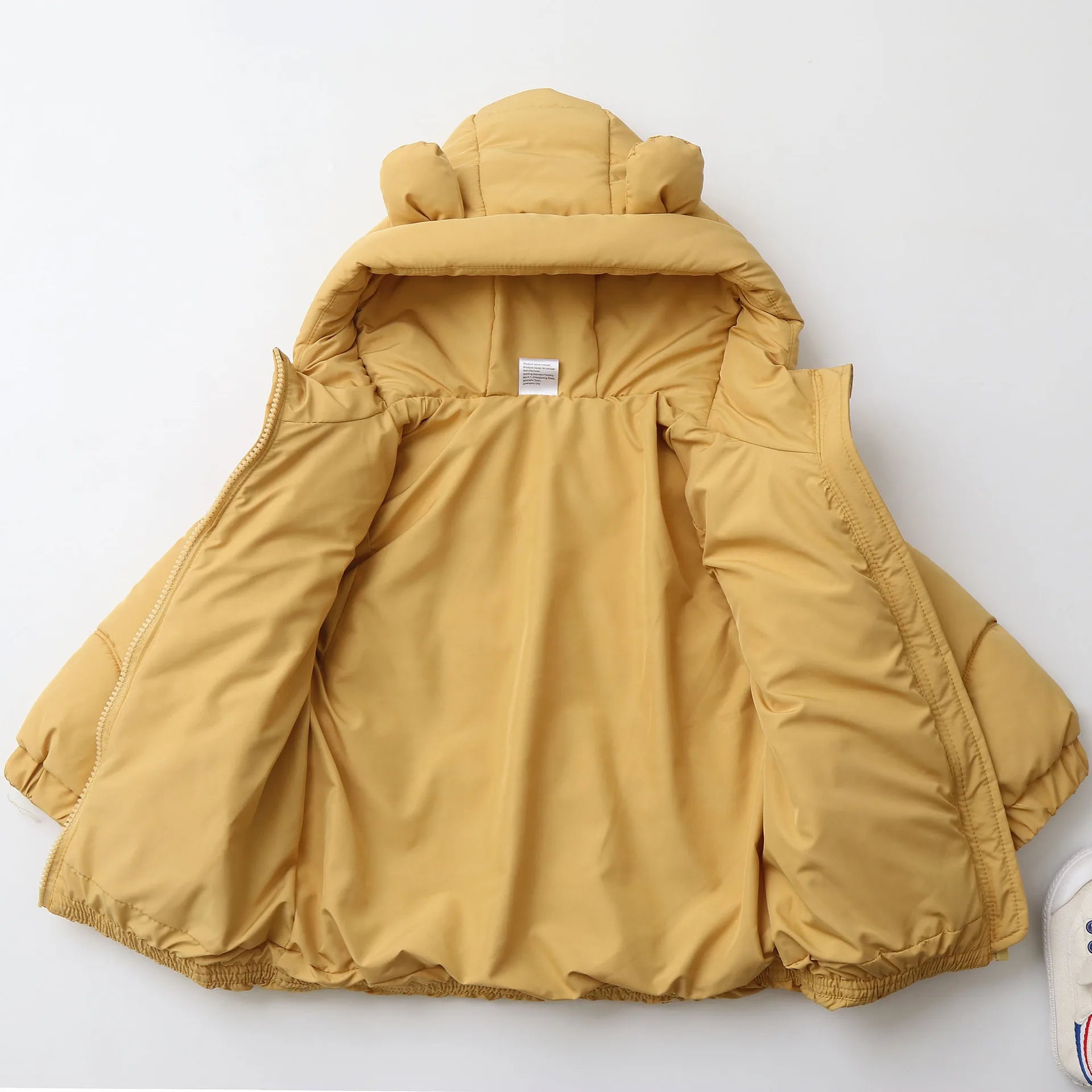 Parkas Thick Cotton Lining Hoodie Warm Jacket Windy Breaker