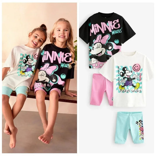 100% Cotton Disney T-Shirt and Shorts Set