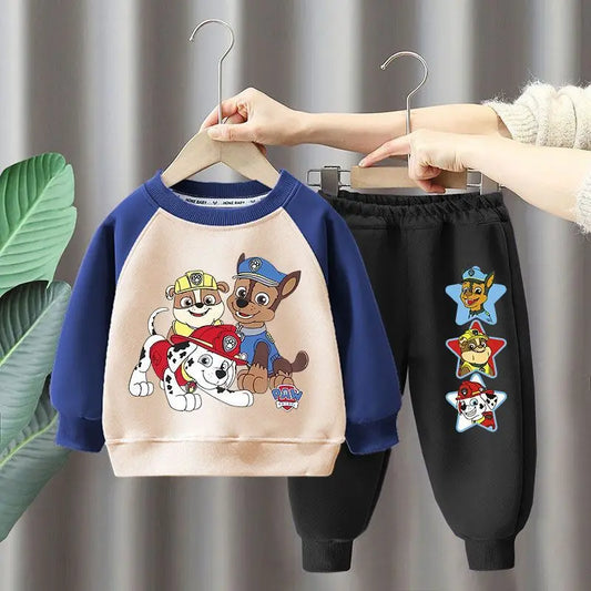 Sweatshirt & Pants Set - 100% Cotton