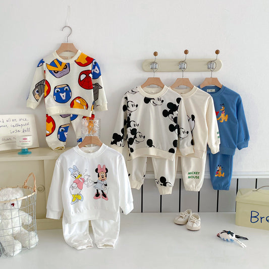 Disney Sweatshirt & Pants Set - 100% Cotton