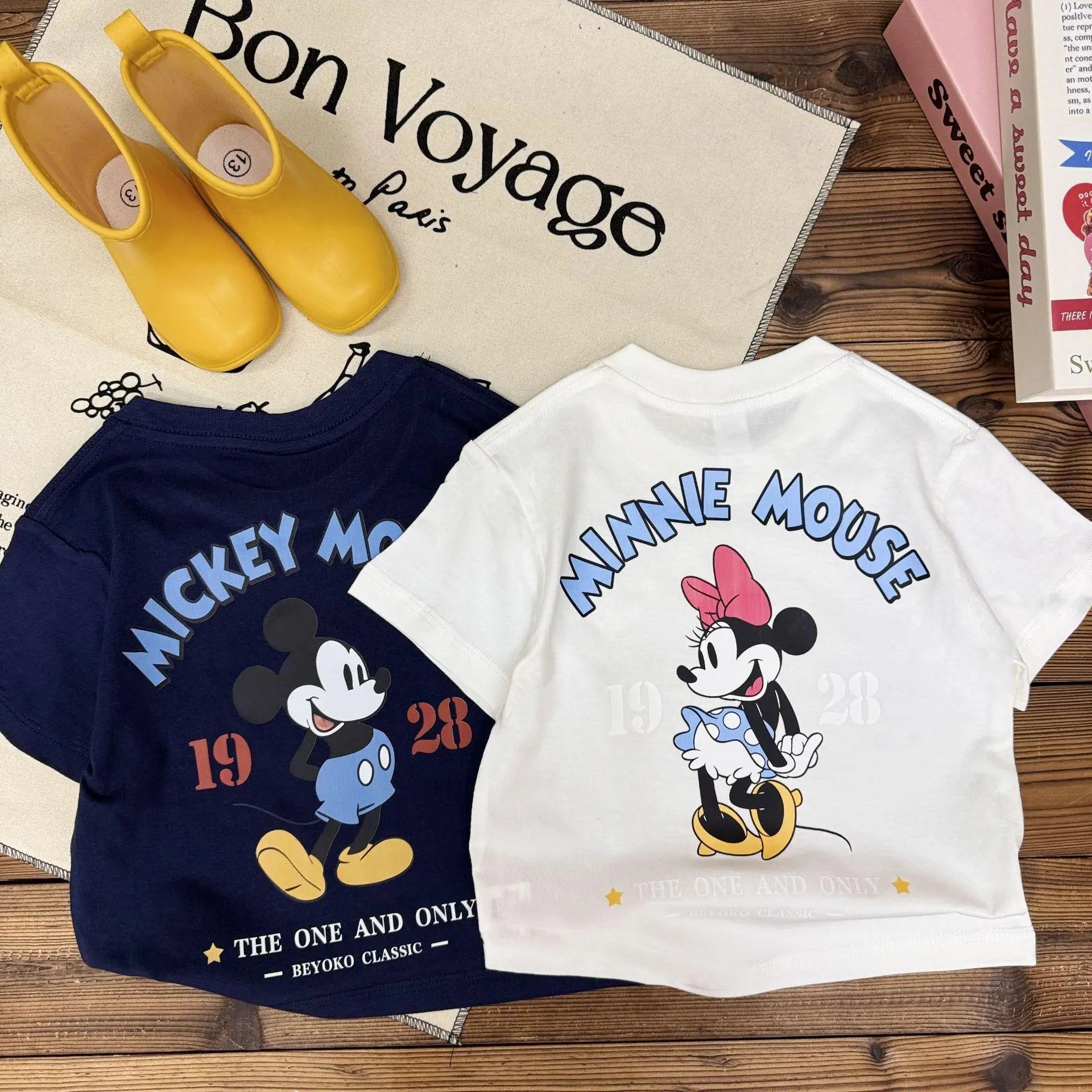 Mickey & Minnie Comfortable Cotton T-Shirt