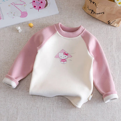 Velvet Thickened Warm Top