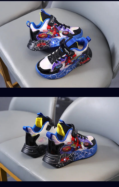 Fun LED Spider-Man Sneakers